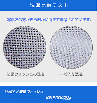 洗濯比較テスト